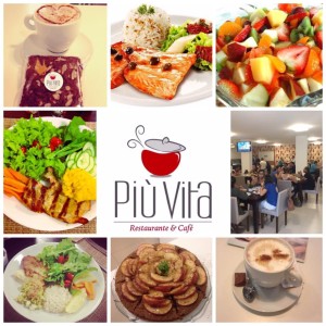 Restaurante & Café Più Vita, refeição saudável temperada com carinho