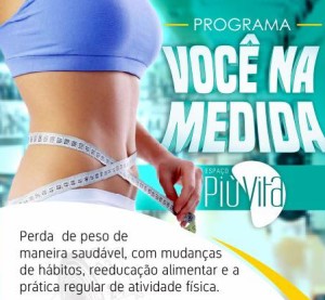 Programa Você na Medida PIÙ VITA